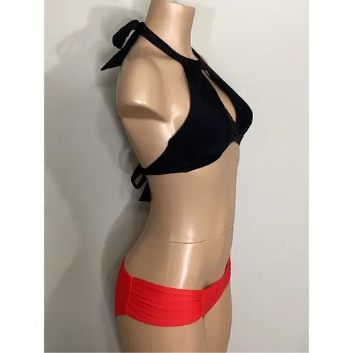 New. Rachel Roy high neck keyhole bikini set. Retails $109. S