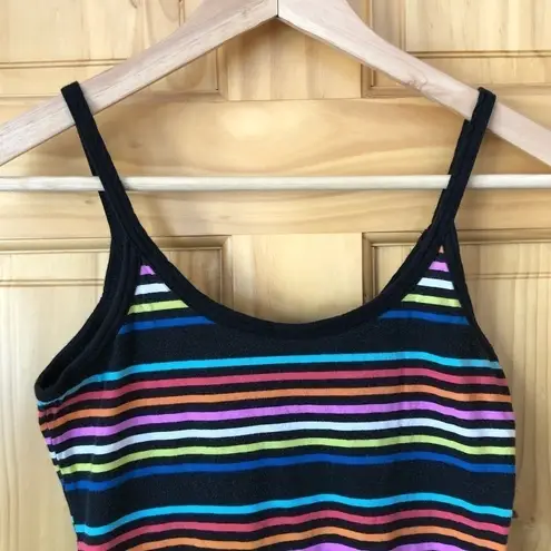 Ocean Pacific Vintage OP rainbow stripe cami Jr size M (7/9)