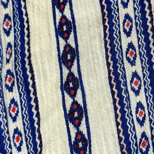 Elan Aztec Southwest Mini Dress Women’s S | Boho Festival Swing Shift Resort