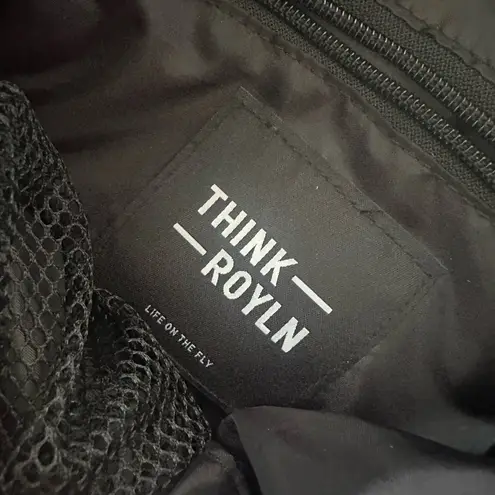 Think Royln messenger puffer shoulder bag blue - Image 4