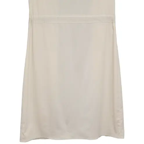 T Tahari Cream & Black Color block Sleeveless 3/4 Zip Dress Size 2 NWOT