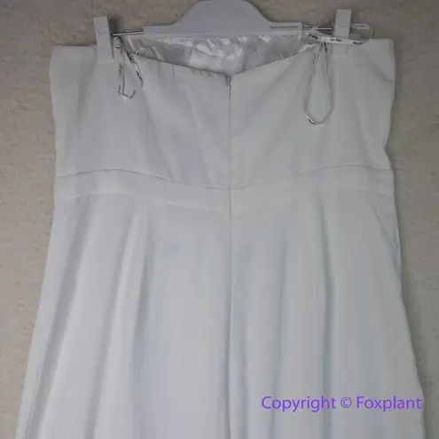 City Chic New! Attract Jumpsuit - ivory, size 16
