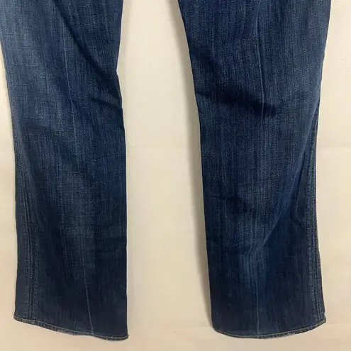 Hudson Jeans Hudson Y2K Vintage Flared Distressed Dark Wash Blue Jeans Size 28