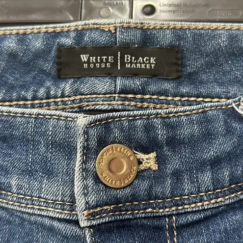 White House | Black Market WHBM Low-Rise Everyday Soft Denim Bootcut Jeans Sz 0 Regular