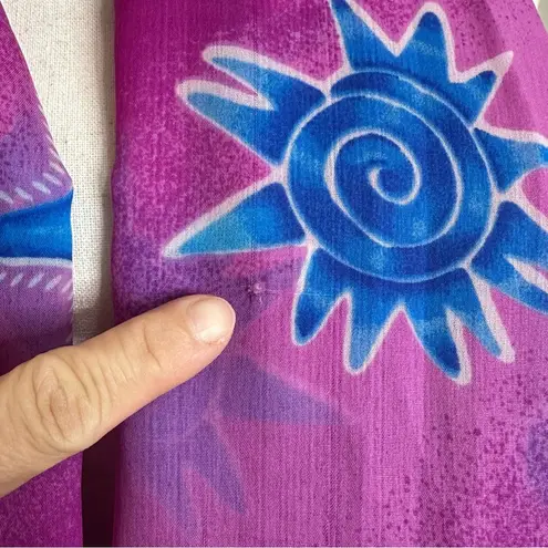 Beach Boho Seashells Bathing Suit Cover Up Wrap Pink Size undefined