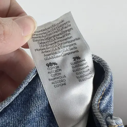 Mother Superior The Tom Cat Jeans In The Confession Wash Size 24 Distressed Boho Blue