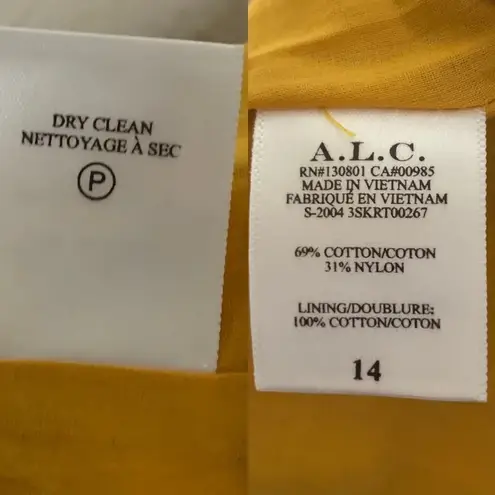 ALC Frank A.L.C. Hampton Floral Mini Wrap Skirt Sz 14 NWT Intermix Exclusive