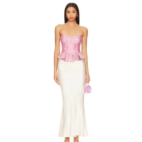 NEW NWT V Chapman Catania Corset Top Orchid Haze Windsor sz 2 Pink