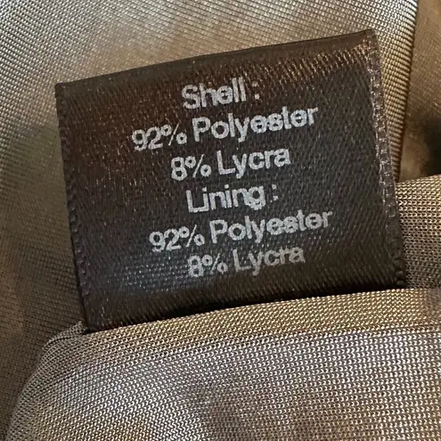 Dress the Population Grey Sequin Mini Dress Bodycon Sleeveless Size Small