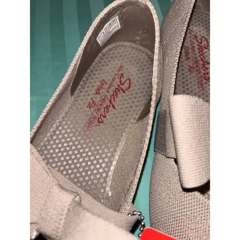 Skechers Cleo Point Washable Knit Bow Flats casual comfy holiday Wide Fit Size 11