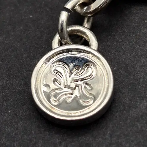 Simply Vera Wang Sliver Tone Glass Bead Natural Stone Tassel Pendant Necklace Silver