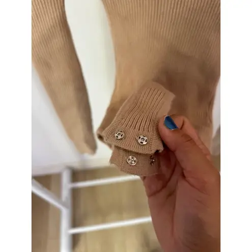 JLUXLABEL  Beige Bodysuit Size Medium