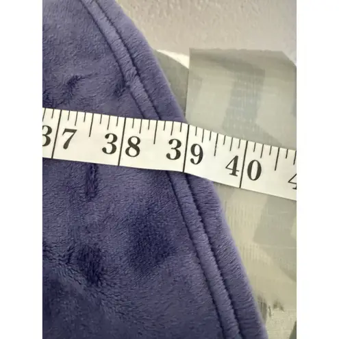 32 Degrees Heat 32 Degrees Purple Cozy Heat Sleepwear Fluffy Hoodie Dress S/M