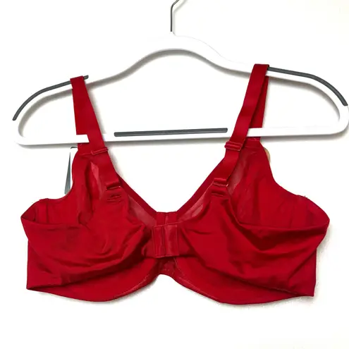 Wacoal 40C Elevated Allure Underwire Bra Lift Full Coverage Red NWT