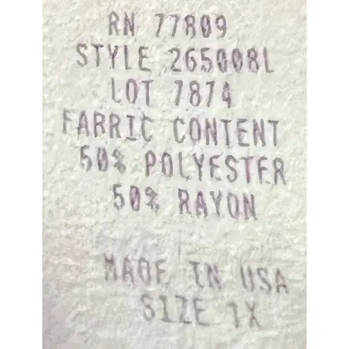 Toni Garment for CC Magic Vintage Women's Black Blue Rust Tan Blazar Size 1X