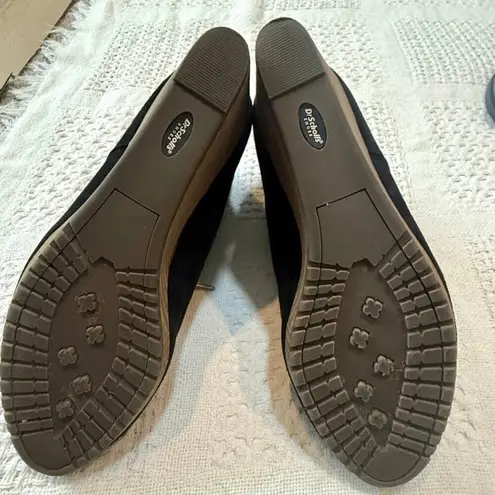 Dr. Scholl's 10 Ceelia faux suede wedge lace up ankle boot 2587 Black