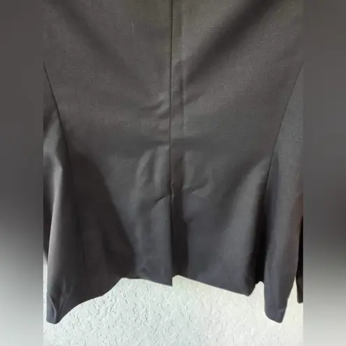 Brooks Brothers 346  Women's Wool Blend Black Blazer Size 8