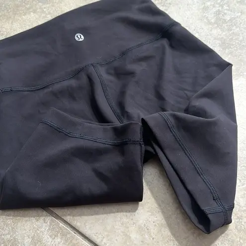 Lululemon  Wunder Train‎ High Rise Short 8" Black