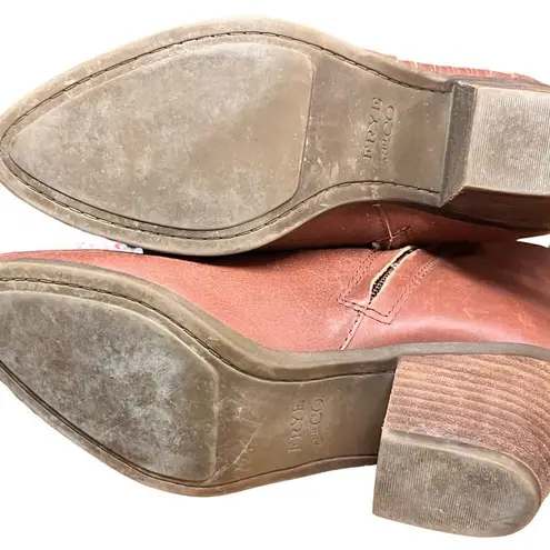 Frye & Co Women's Jacy Chelsea Mauve Leather Ankle Boot Booties size 7 Pink