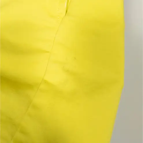 BODEN Yellow Chino Shorts Flat Front 4 Pockets 4.5" Inseam Women's UK 12 US 8