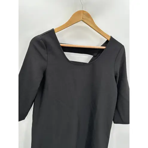 Jack by BB Dakota Jack BB Dakota Luca Black 3/4 Sleeve Mini Dress Women's Size X-Small XS NWT
