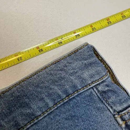 JCrew 10" High Rise Skinny Jeans Allday Stretch Womens Denim Distressed Size 35 Blue