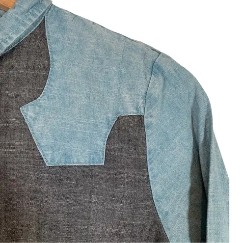 Diesel Fiftyfive DSL Sutcliffe Button Down Tunic Shirt Size Small NWT