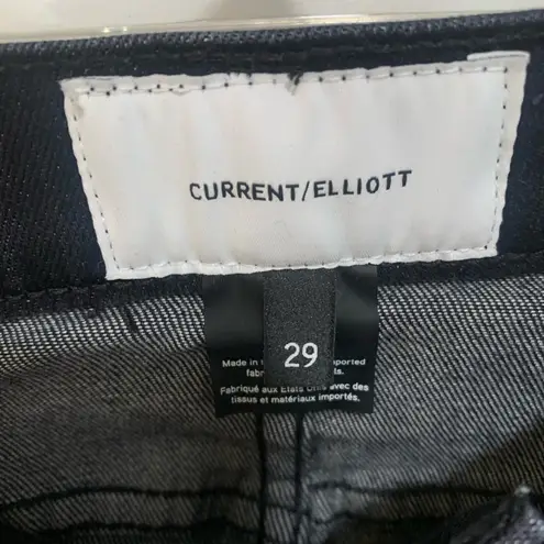 Current/Elliott  | The Highwaist stiletto jean’s with raw hem size 29