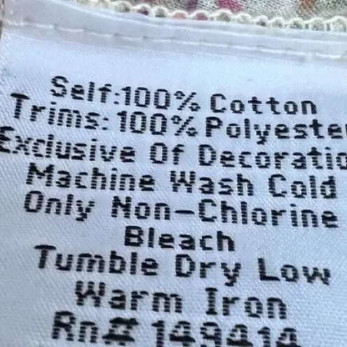 Johnny Was heavily embroidered Indalo Pintuck Blouse RARE (oversized)