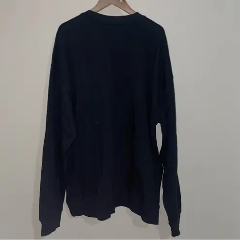 Goodie Two Sleeves Black Champagne NYE Crewneck Sweatshirt Size XL NWOT