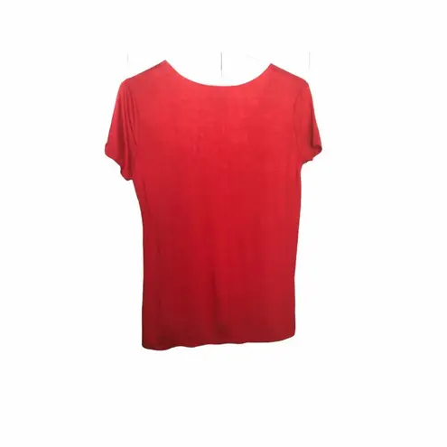 Wishful park Red Graphic Tee Sz M