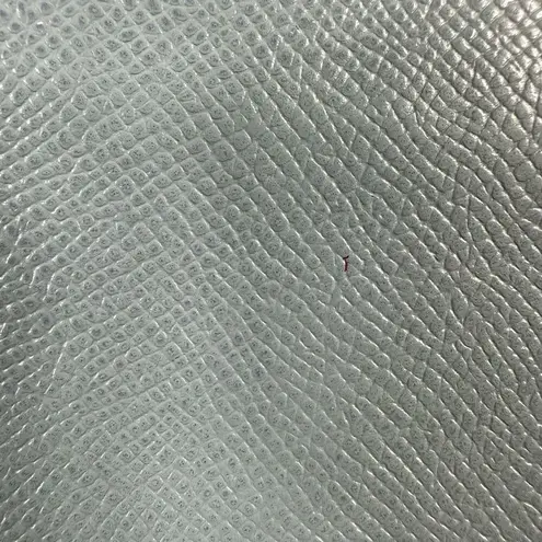 Valentino Garavani Light Blue Saffiano Leather Zip Around Wallet