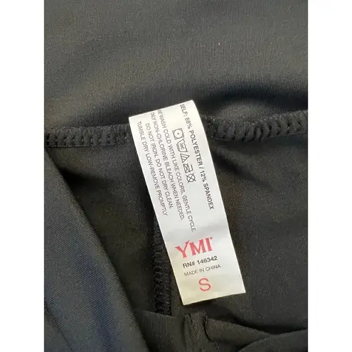 Ymi NWT! Black Tight Athletic Shorts with Pocket Large