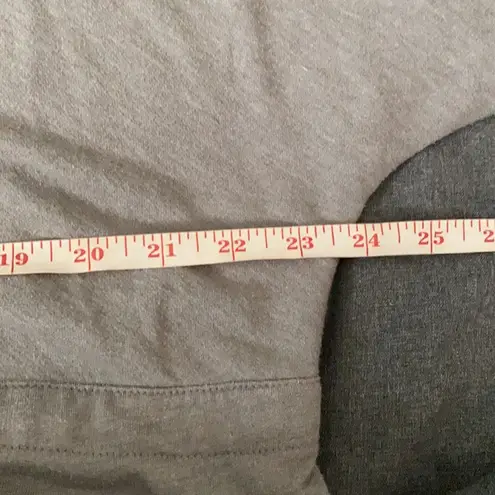 Caslon Cinch Waist Jersey Knit Gray Cardi Size Lg