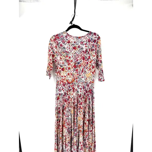 Peruvian Connection Tivoli maxi dress floral print cotton blend bohemian western