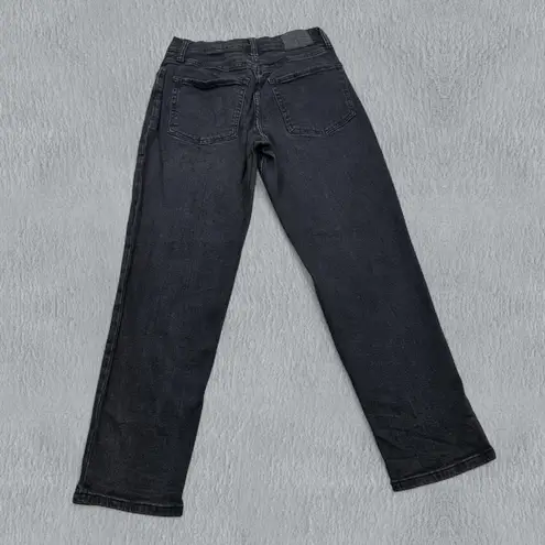 Aeropostale  Jeans Womens 4 Reg Black Curvy Mom Jean Denim