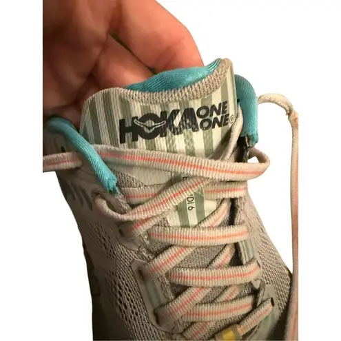 Hoka One One Womens Bondi 6 1019270 VBWI Gray Running Shoes Sneakers Size 7.5