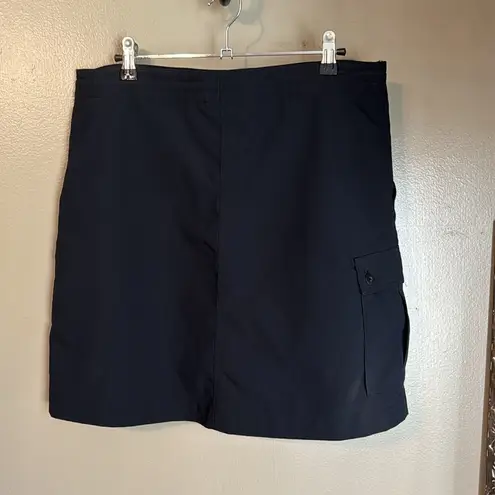 Patagonia  Black Skort Size 8