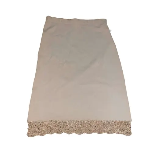 Elementz  crochet lace hem skirt