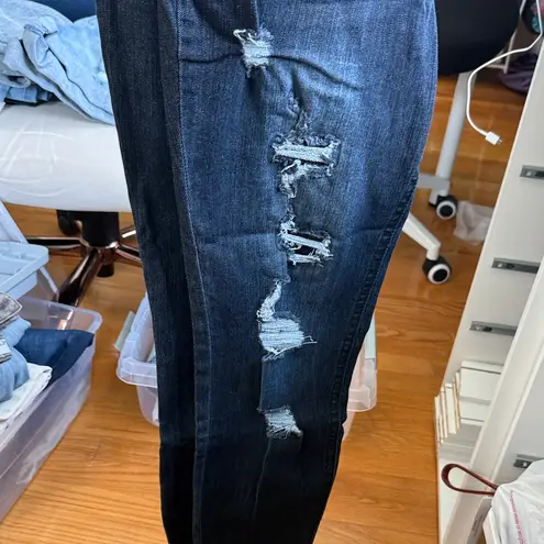 NWT No Boundaries High Rise Sculpting Skinny Jeans | Corset Waist | Size 11 Blue