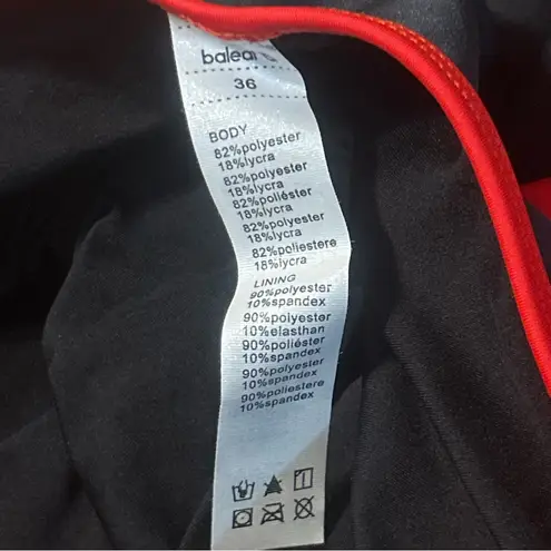 BALEAF UPF 50+ Sportswear Activewear Lycra Top Black Size 36