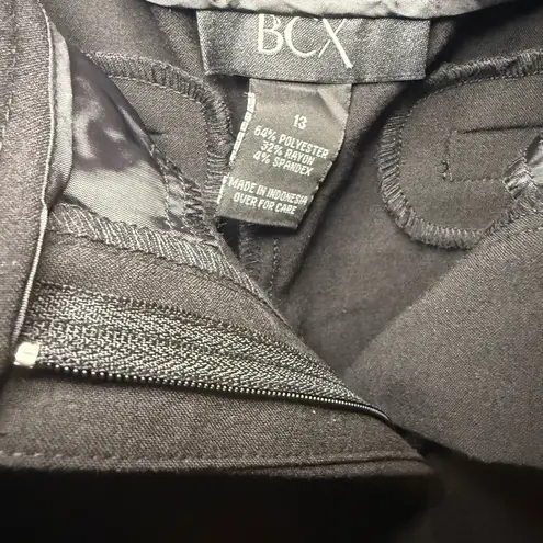 BCX Women’s Black Dress Pants – Size 13 (Juniors)