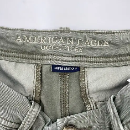 American Eagle  Shorts Women Size 6 Military Green‎ Super Stretch X Summer Casual