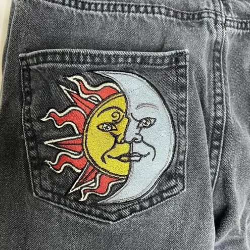 Denim & Co . Sun & Moon Patch Pocket Straight Leg Jeans, Sz 6