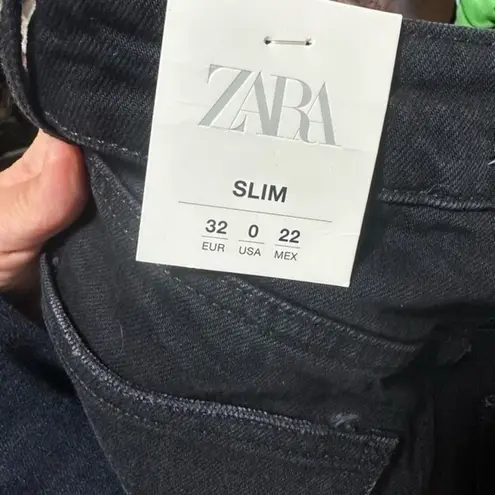 ZARA  High Rise slim Jeans 6045/232