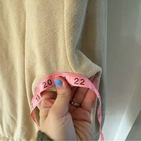 Dudley Stephens Tan Baldwin Mock Neck Terry Cloth Style Sweater XS