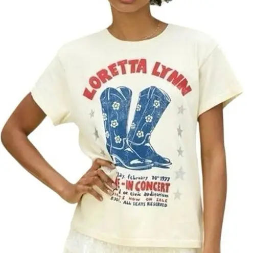 Daydreamer Loretta Lynn In Concert Tour Tee, Size M, New with Tag MSRP $85