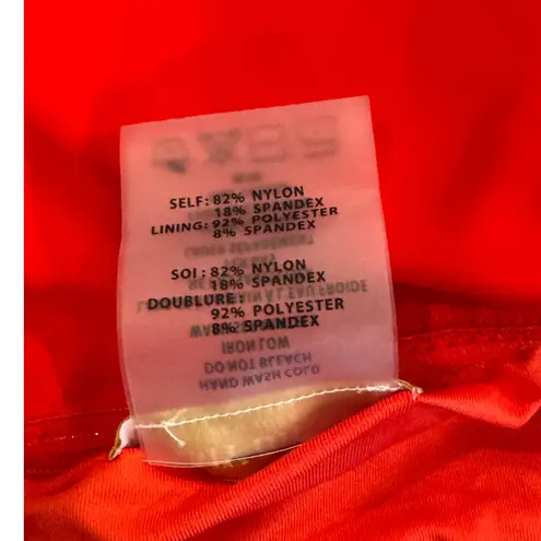 Ramy Brook Cecile Ruffle Strapless Bikini Top Size Medium