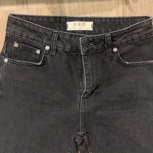 We The Free  Denim free people straight leg high rise