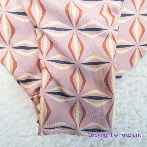 New! Set! Beth Richards Boheme chai geo bikini , top size S, bottom size M Brown